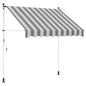 Toldo retrátil manual