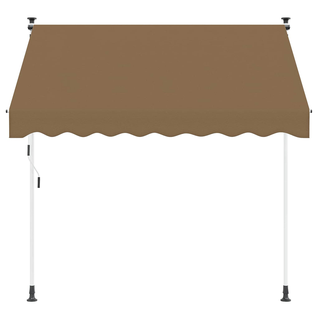 Toldo retráctil manual