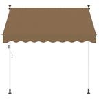 Toldo retráctil manual