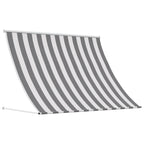 Toldo Antracita y Blanco 100 x 150 cm