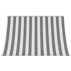 Toldo Antracita y Blanco 100 x 150 cm