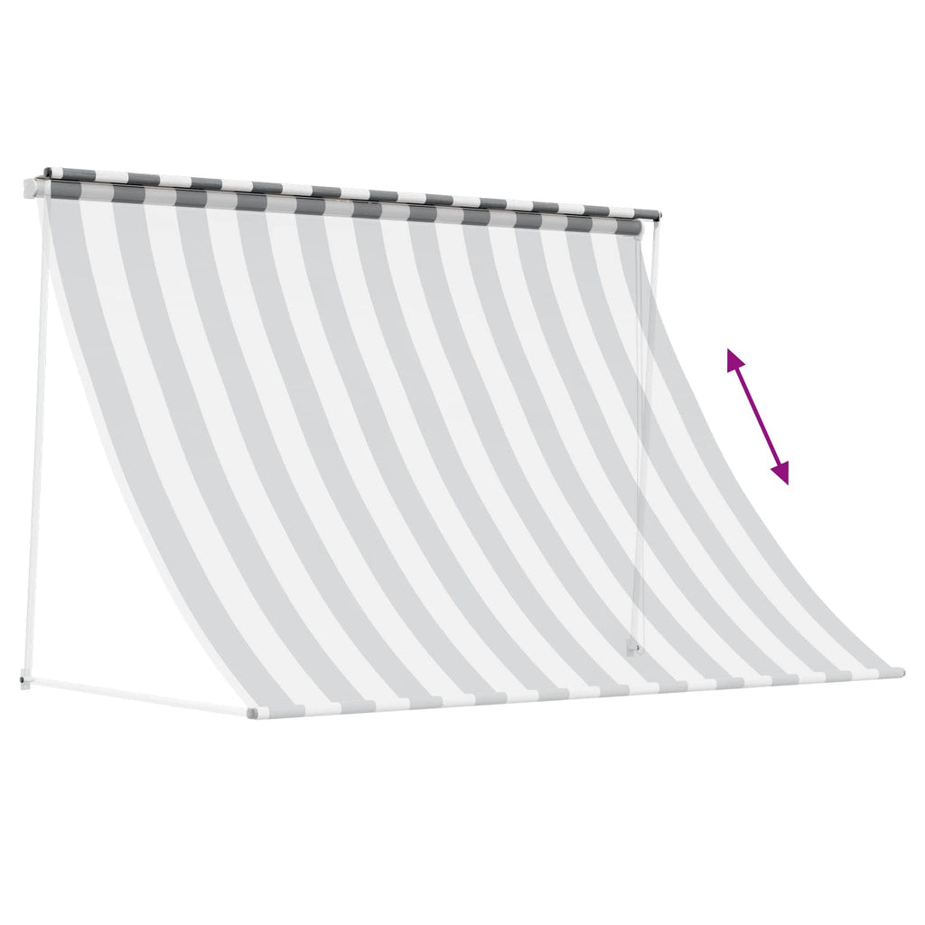 Toldo Antracita y Blanco 100 x 150 cm