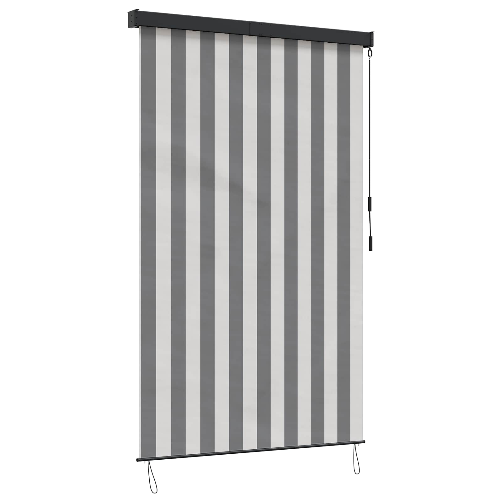 Estor enrollable Amarillo y Azul 180 x 250 cm Tela y Aluminio