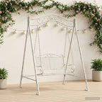 Estructura de columpio Blanco antiguo 113 x 121,5 x 168 cm