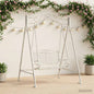 Antique White Swing Frame 113 x 121.5 x 168 cm