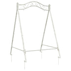 Estructura de columpio Blanco antiguo 113 x 121,5 x 168 cm