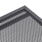 Mesa de Comedor de Malla Extensible Gris antracita Acero