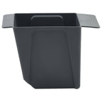 Cajas de flores para palets Euro 12 pcs Gris 13,5 x 9 x 9,5 cm