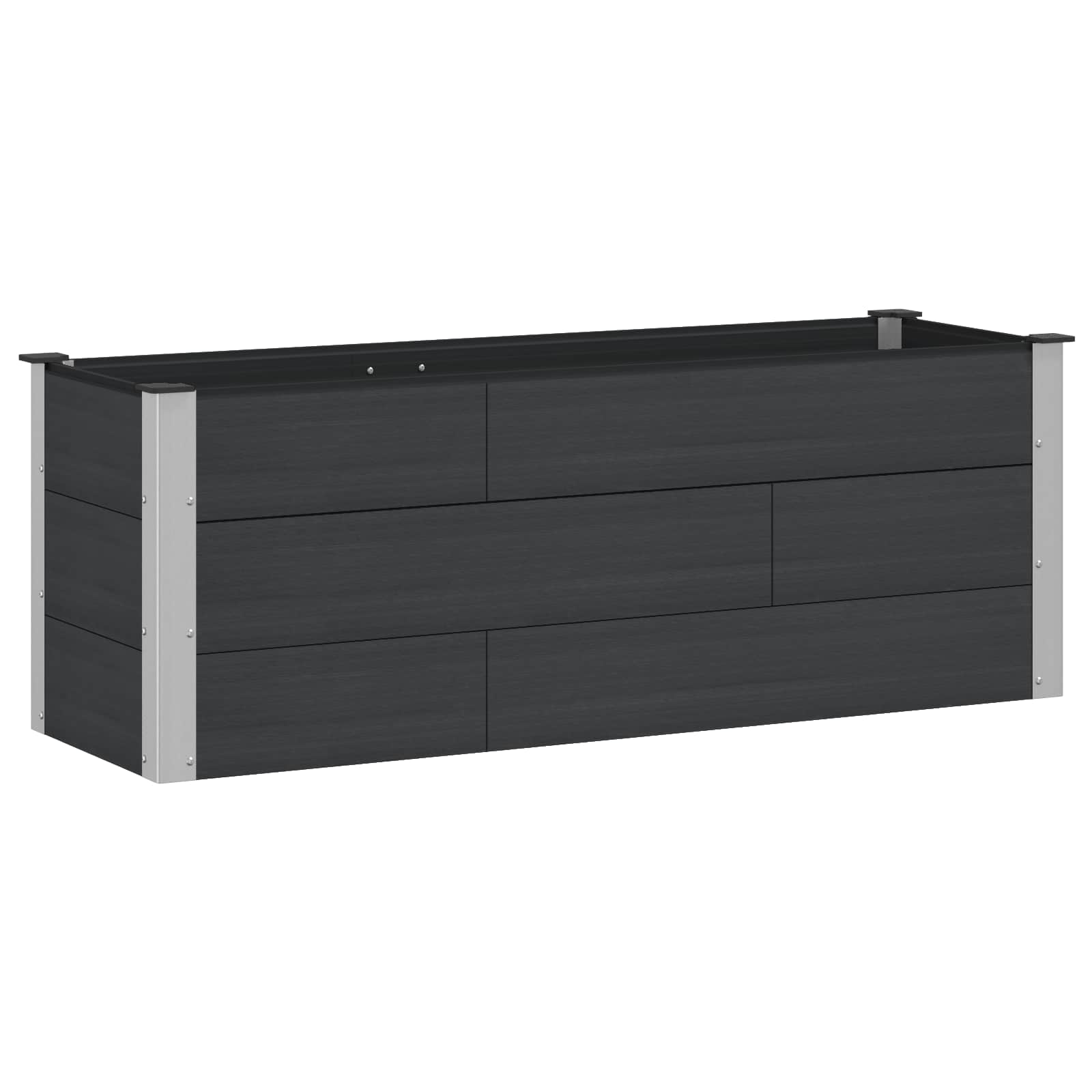 Arriate elevado Gris 100 x 30 36 cm