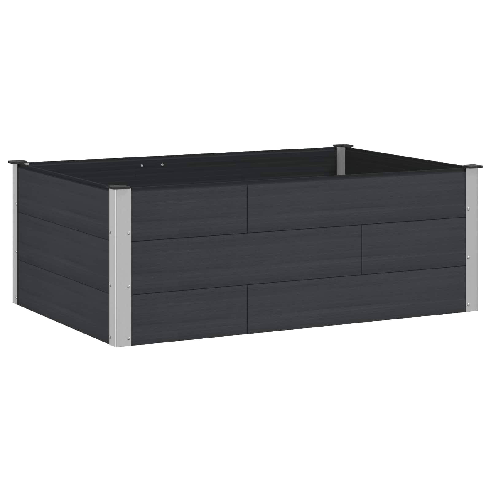 Arriate elevado Gris 100 x 30 36 cm