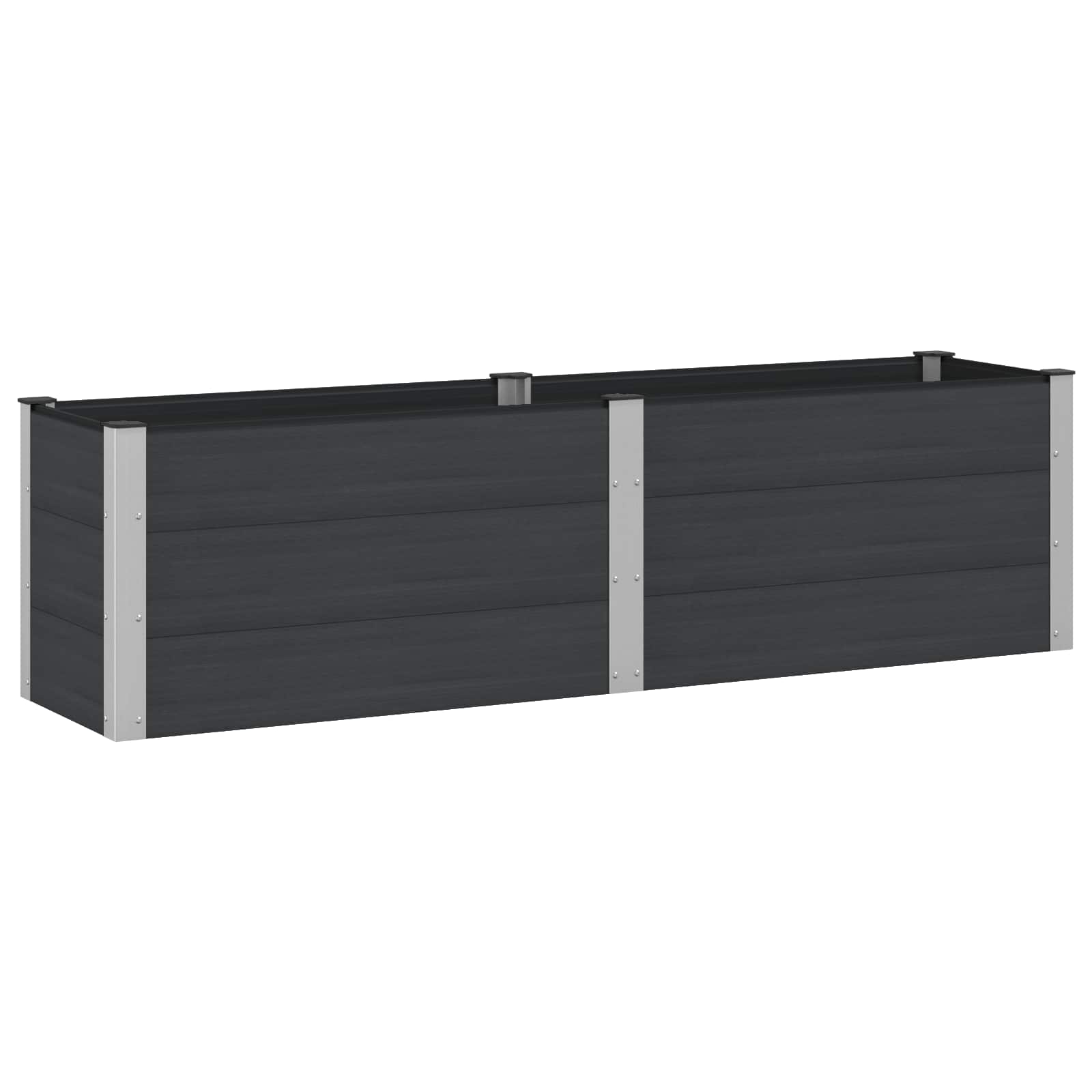 Arriate elevado Gris 100 x 30 36 cm