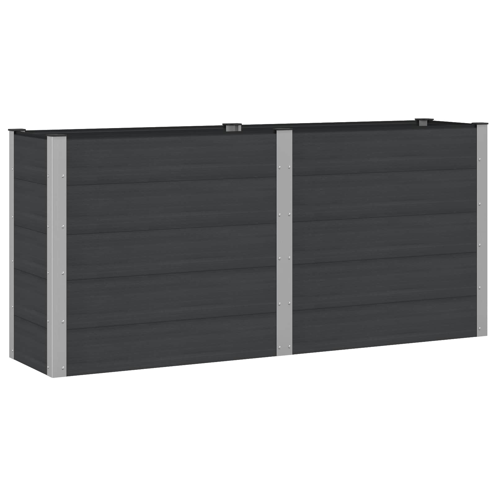 Arriate elevado Gris 100 x 30 36 cm