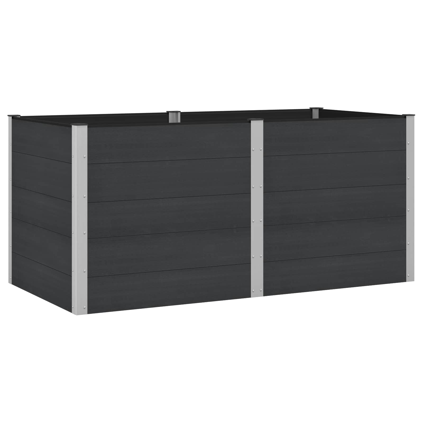 Arriate elevado Gris 100 x 30 36 cm