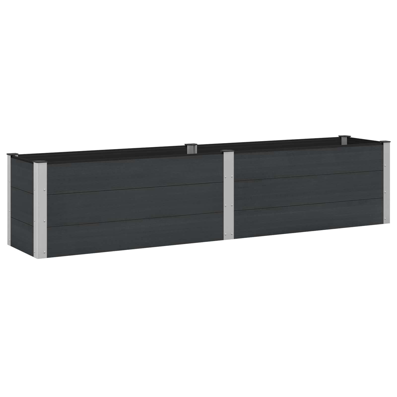 Arriate elevado Gris 100 x 30 36 cm