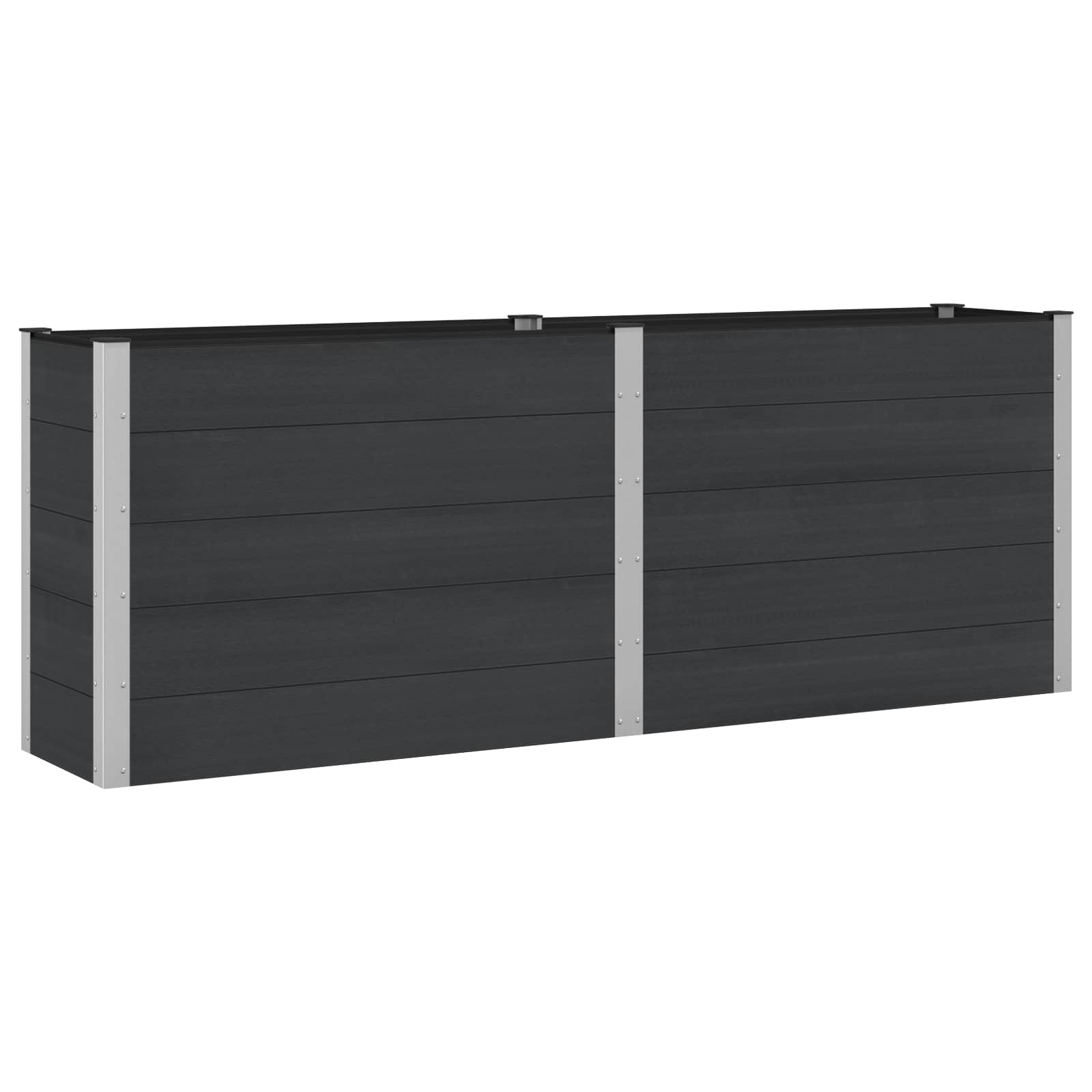 Arriate elevado Gris 100 x 30 36 cm