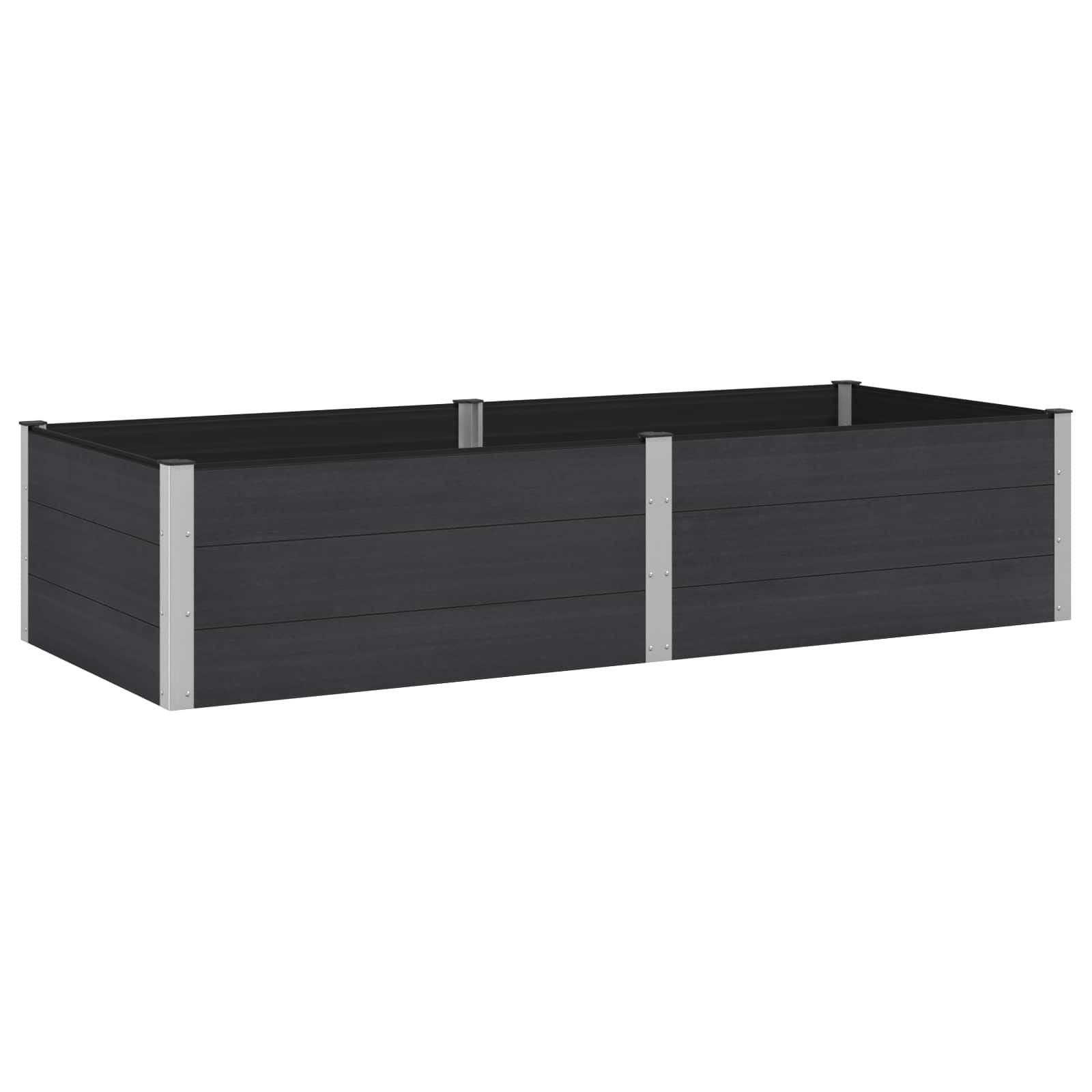 Arriate elevado Gris 100 x 30 36 cm