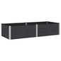 Raised Planter Grey 100 x 30 36 cm