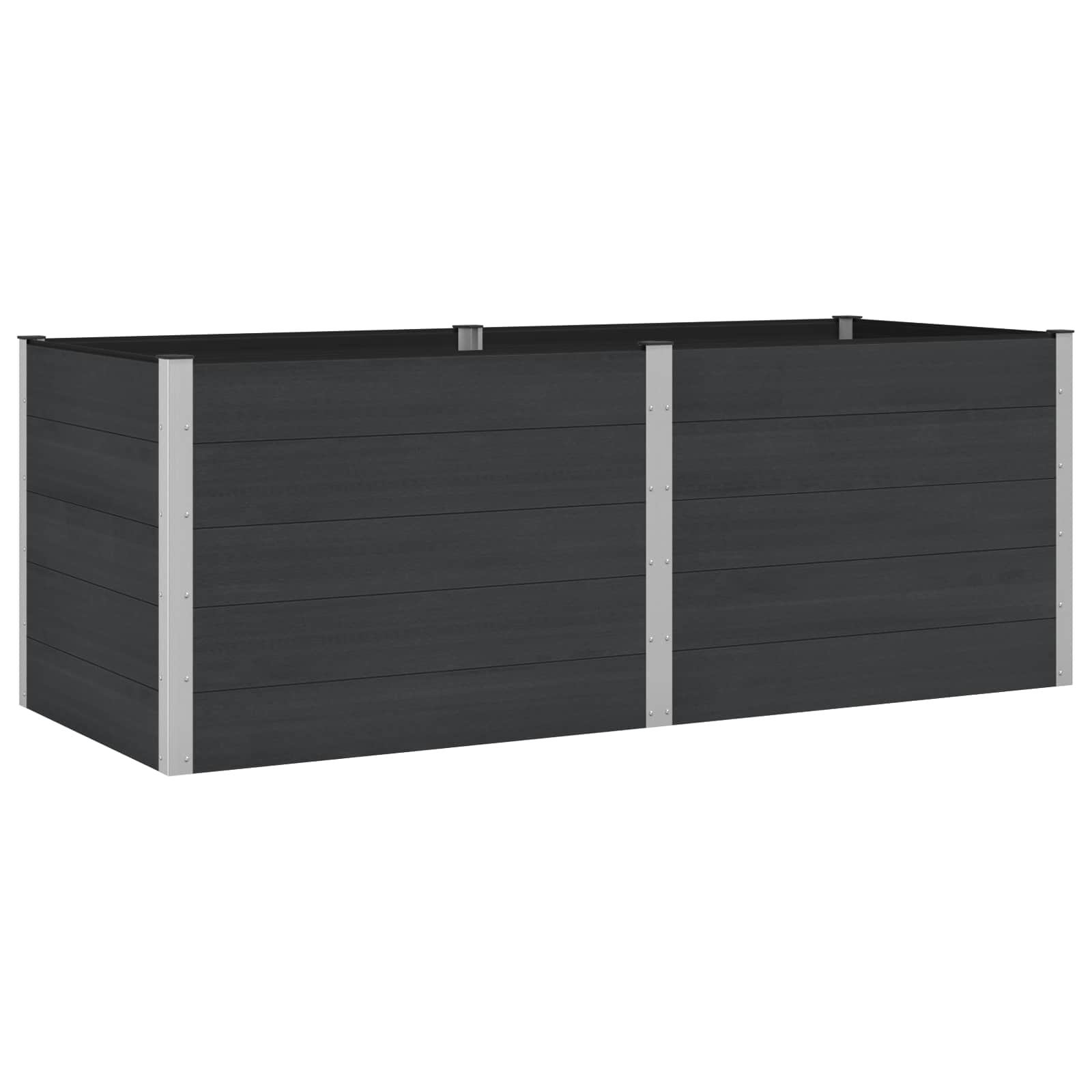 Arriate elevado Gris 100 x 30 36 cm