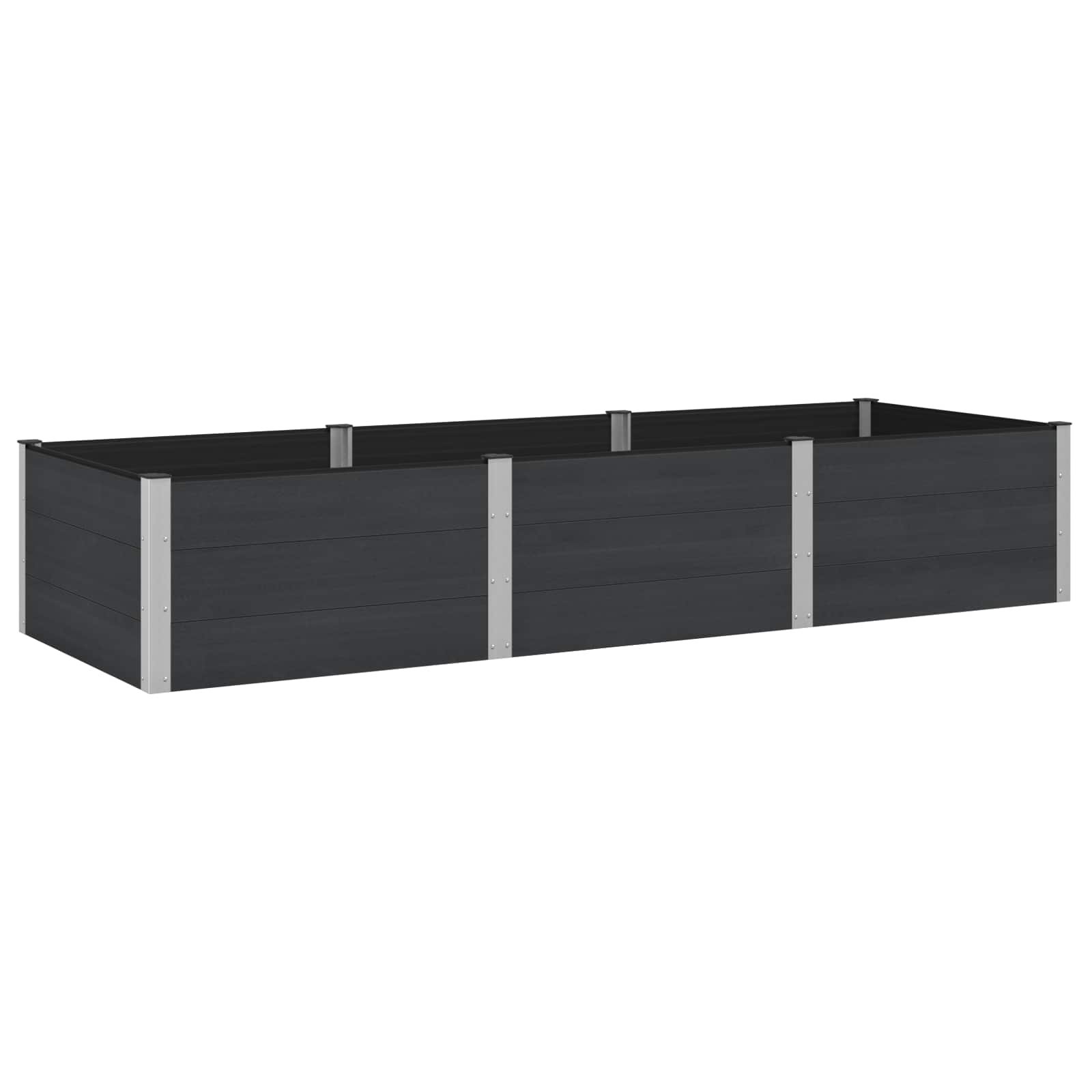 Arriate elevado Gris 100 x 30 36 cm
