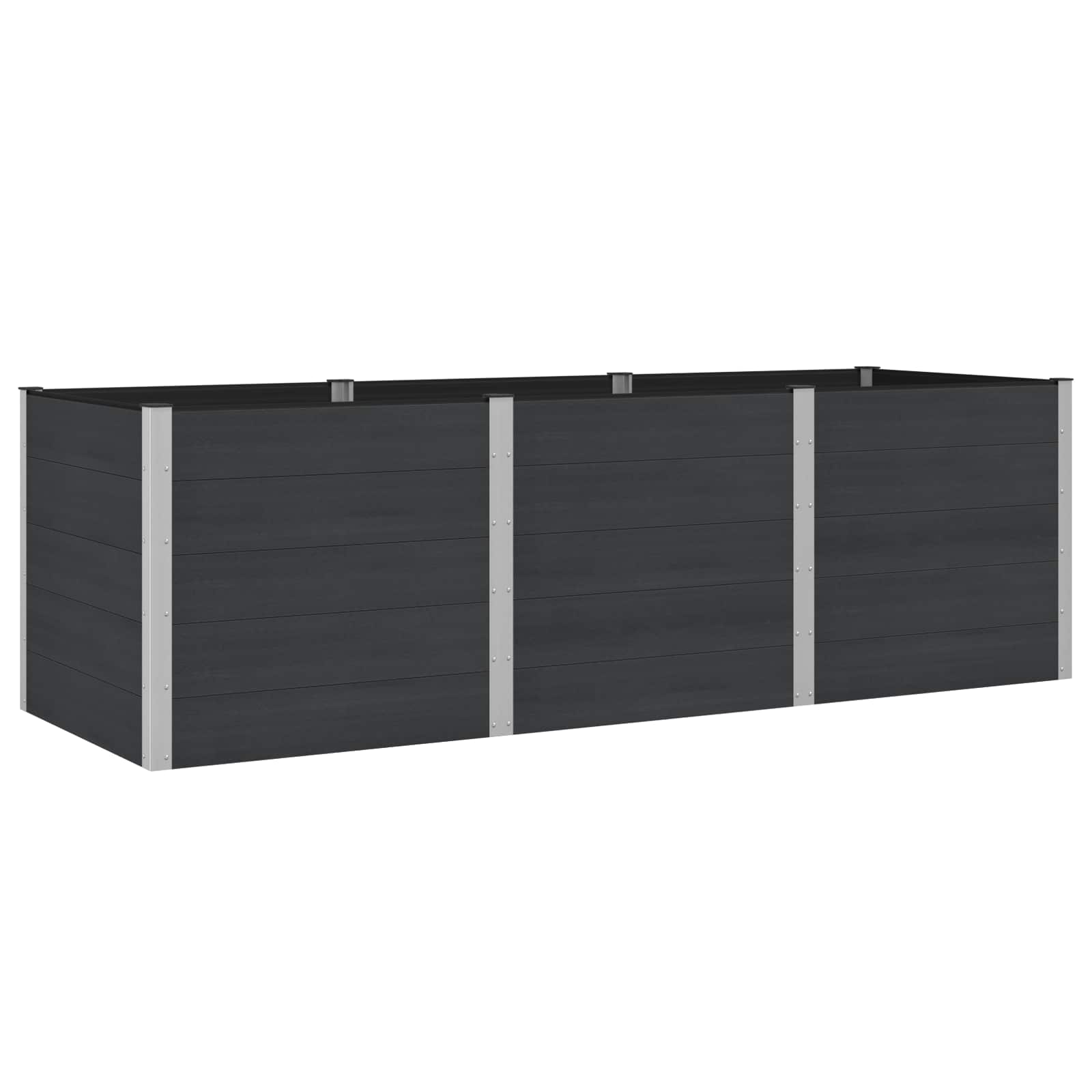 Arriate elevado Gris 100 x 30 36 cm
