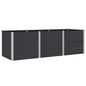 Raised Planter Grey 100 x 30 36 cm