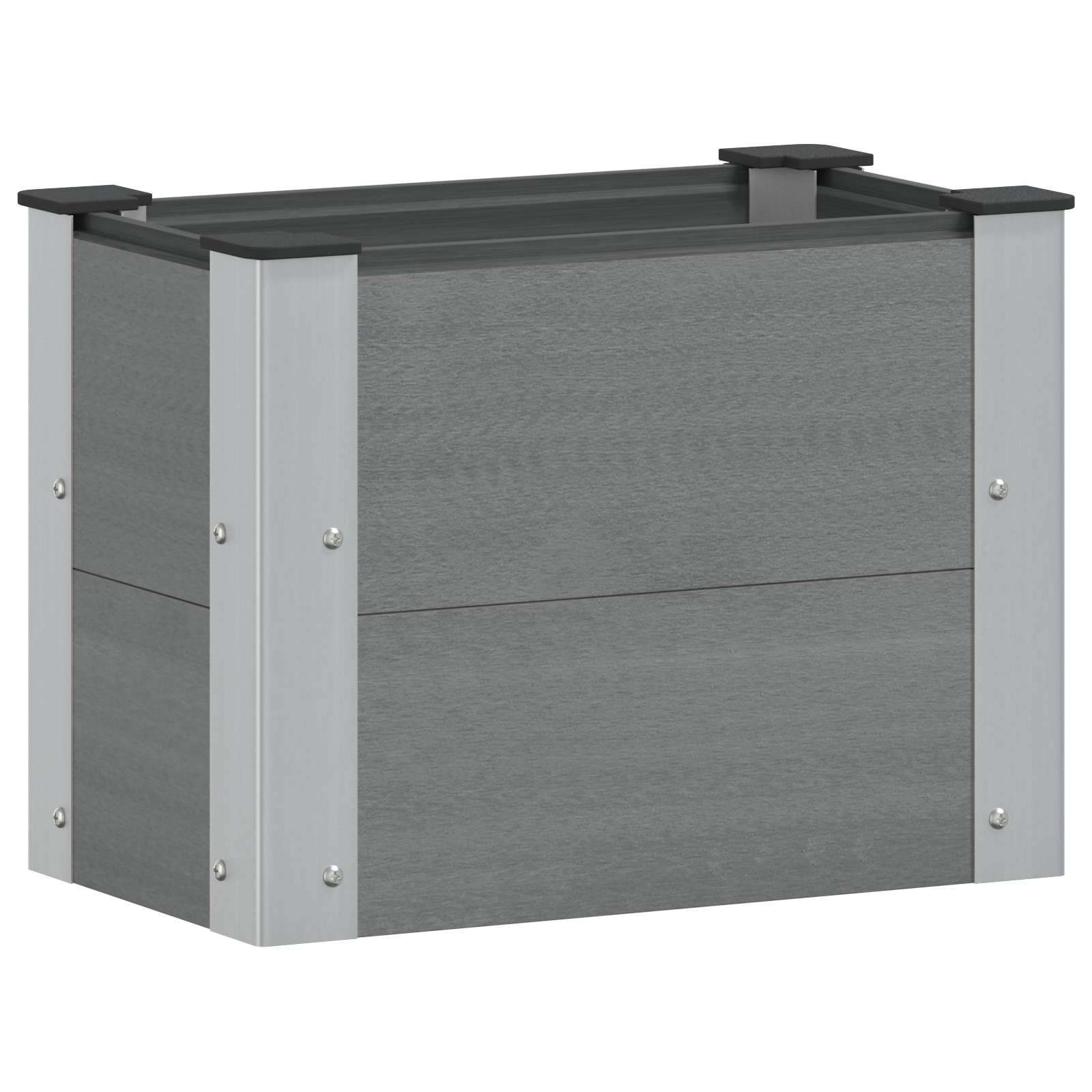 Arriate elevado Gris 100 x 30 36 cm