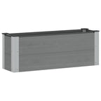 Arriate elevado Gris 100 x 30 36 cm