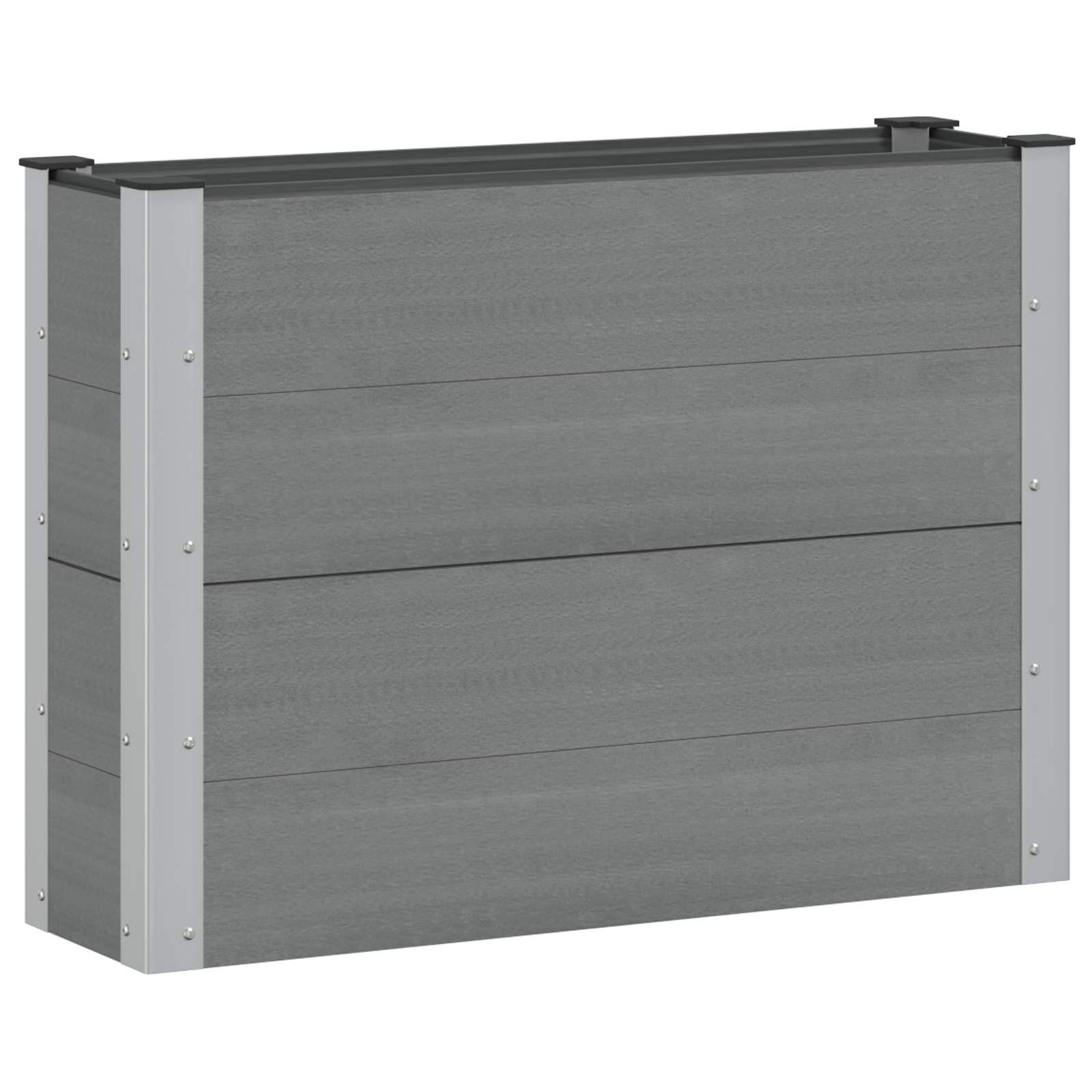 Arriate elevado Gris 100 x 30 36 cm
