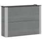 Arriate elevado Gris 100 x 30 36 cm