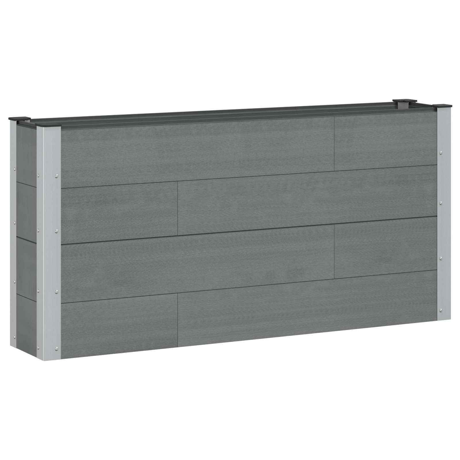 Arriate elevado Gris 100 x 30 36 cm