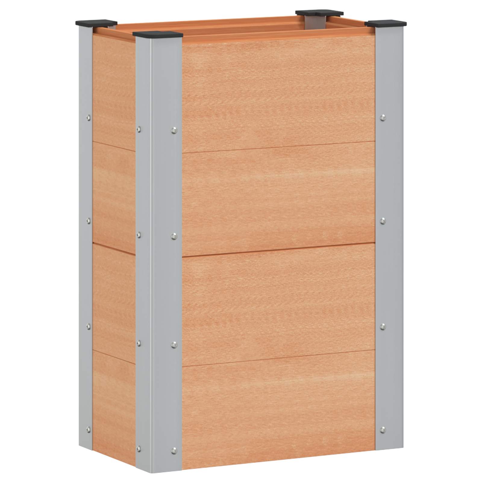 Arriate elevado Gris 100 x 30 36 cm