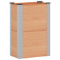 Arriate elevado Gris 100 x 30 36 cm