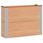 Arriate elevado Gris 100 x 30 36 cm
