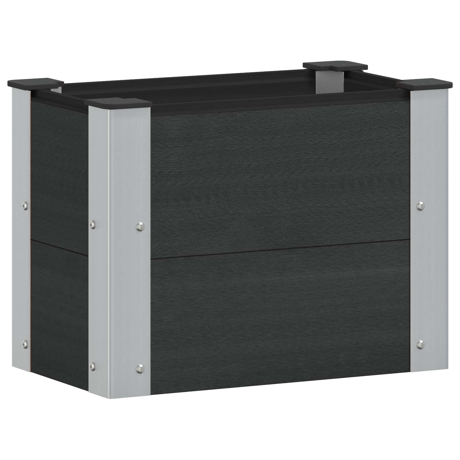 Arriate elevado Gris 100 x 30 36 cm