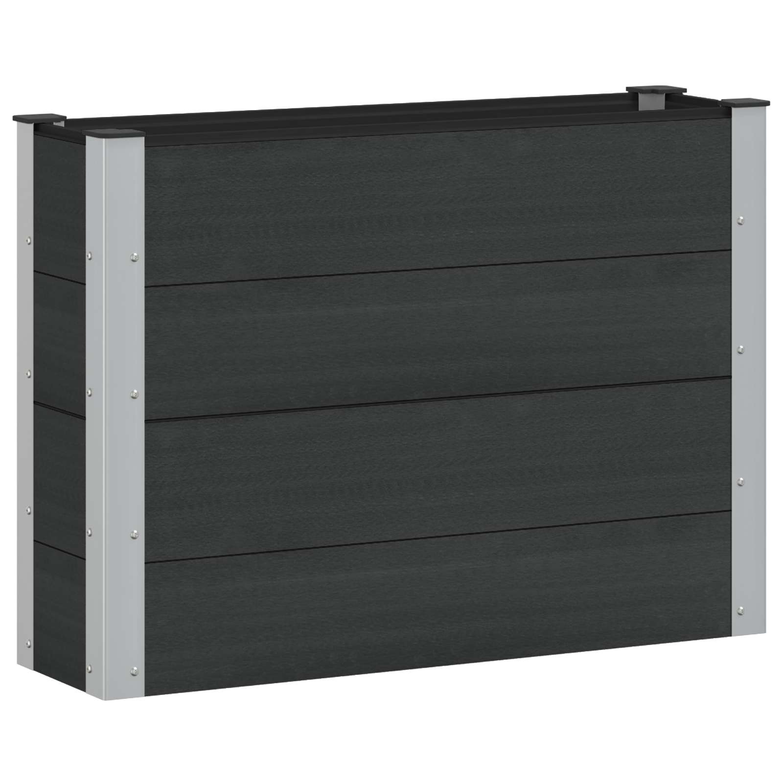 Arriate elevado Gris 100 x 30 36 cm