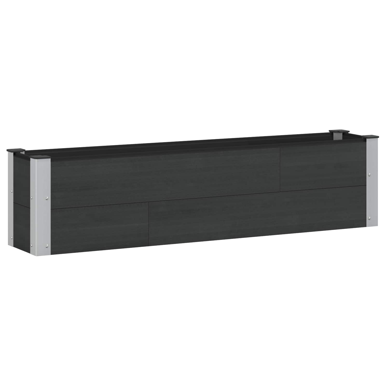 Arriate elevado Gris 100 x 30 36 cm