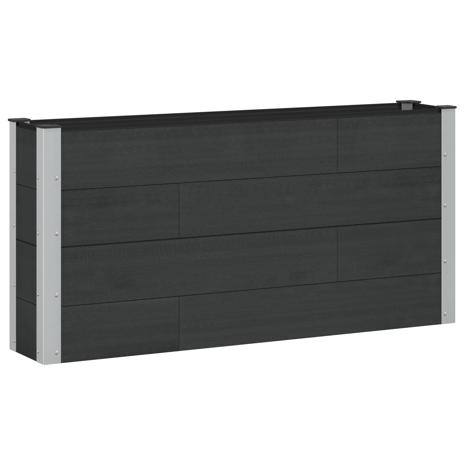 Arriate elevado Gris 100 x 30 36 cm