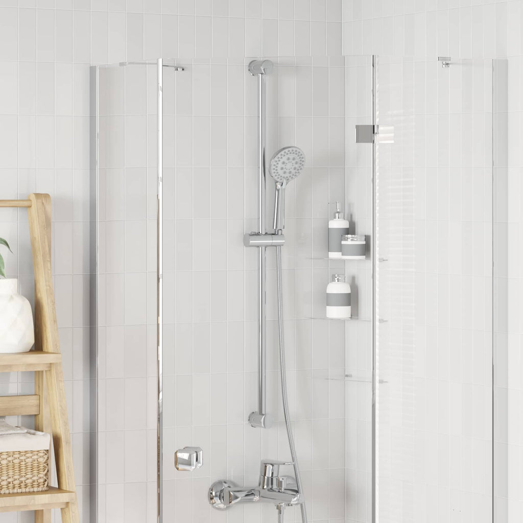 Soporte de Ducha Cromado 101 cm Acero inoxidable