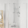 Soporte de Ducha Cromado 101 cm Acero inoxidable