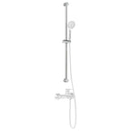 Soporte de Ducha Cromado 101 cm Acero inoxidable