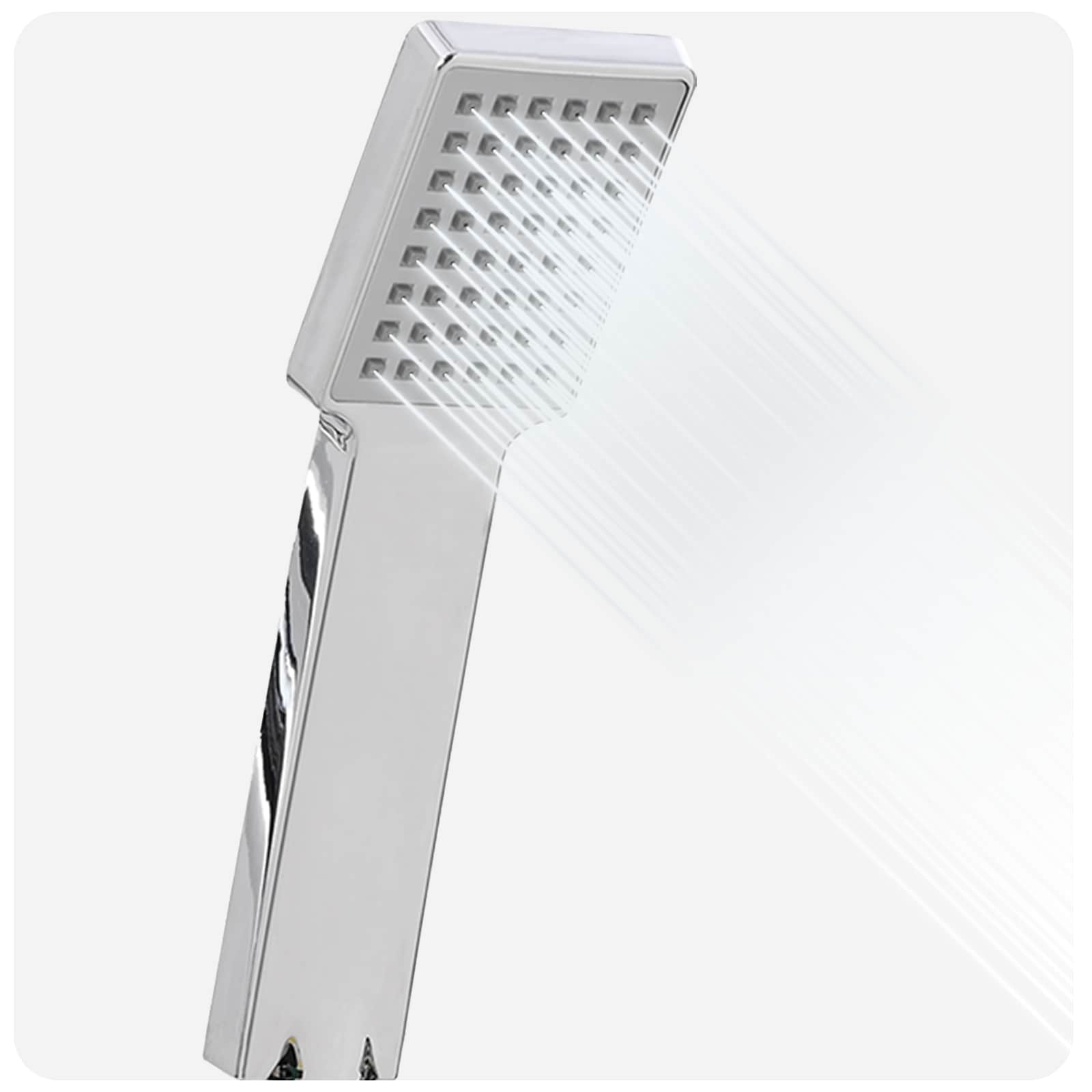 Juego de Cabezal de Ducha Cromado 150 cm Acero inoxidable