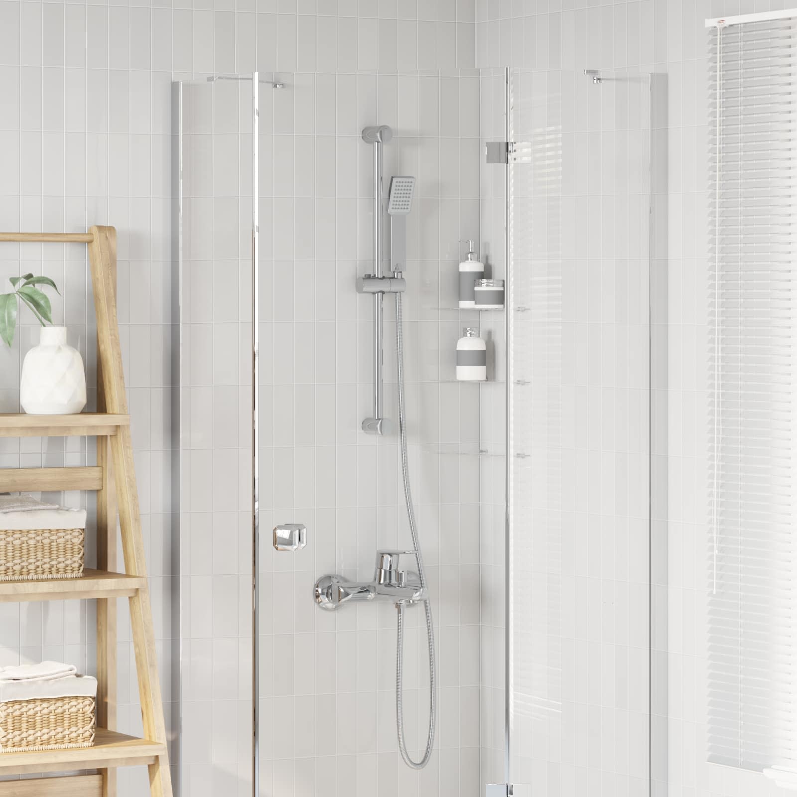 Steel Shower System Set