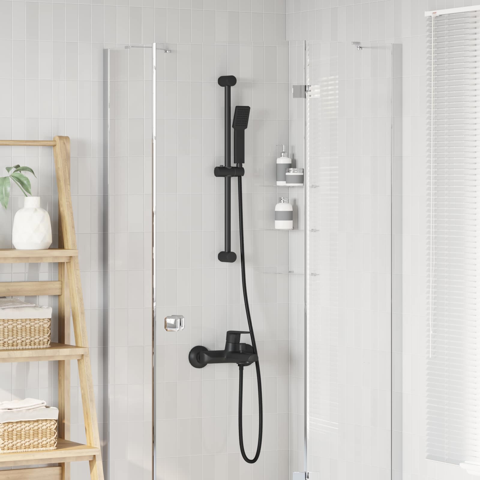 Conjunto de Sistema de Ducha acero