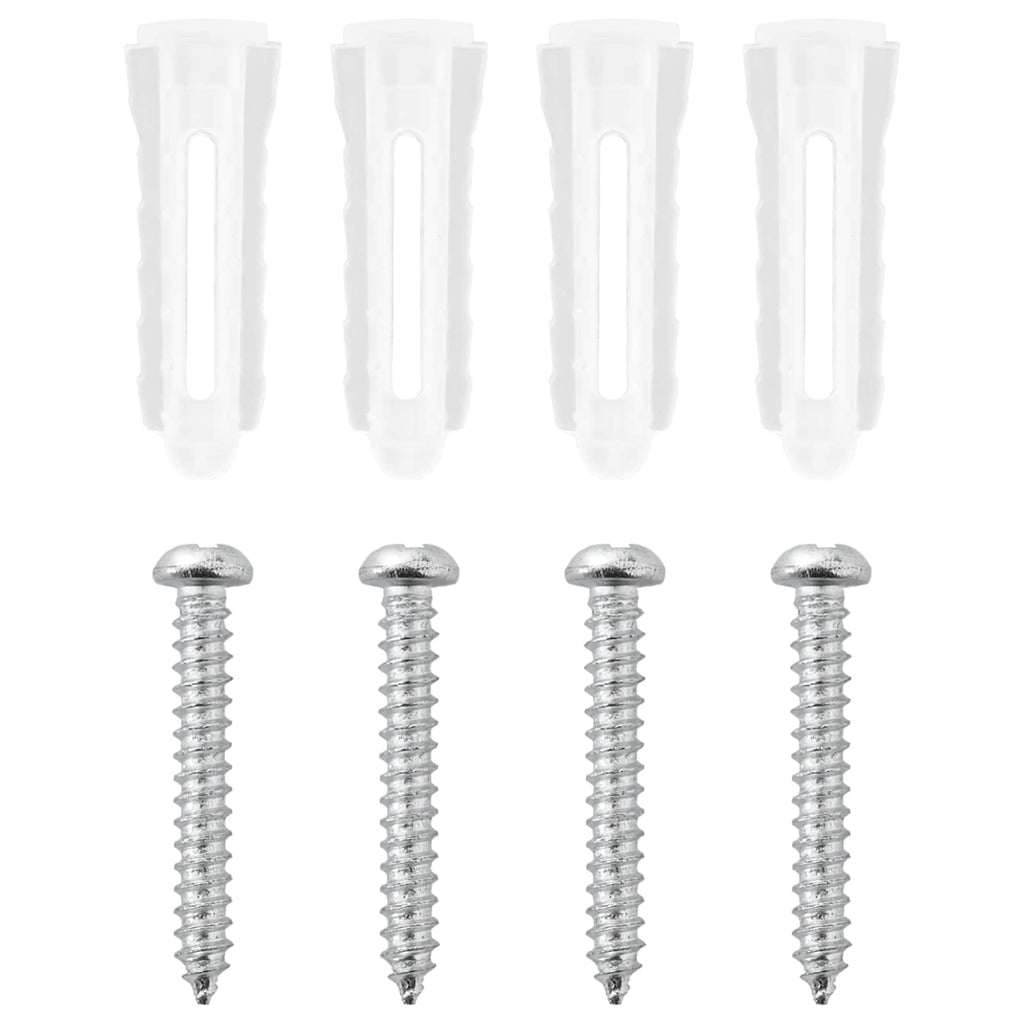 Conjunto de Sistema de Ducha Cromado 101 cm Acero inoxidable