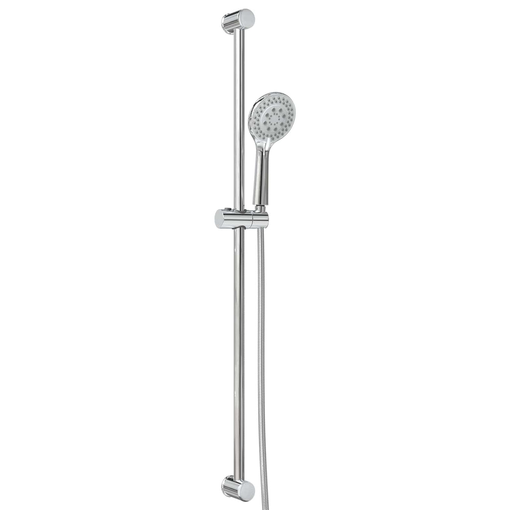 Conjunto de Sistema de Ducha Cromado 101 cm Acero inoxidable