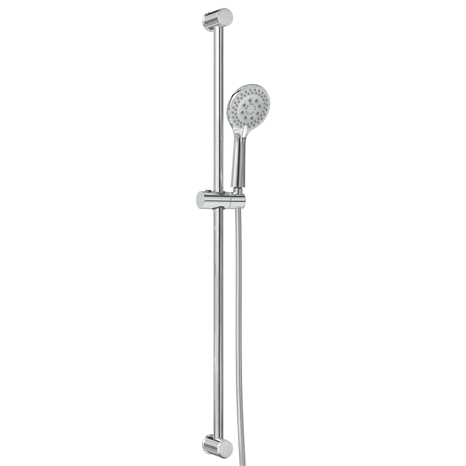 Conjunto de Sistema de Ducha Cromado 101 cm Acero inoxidable