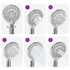 Conjunto de Sistema de Ducha Cromado 101 cm Acero inoxidable
