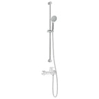 Conjunto de Sistema de Ducha Cromado 101 cm Acero inoxidable