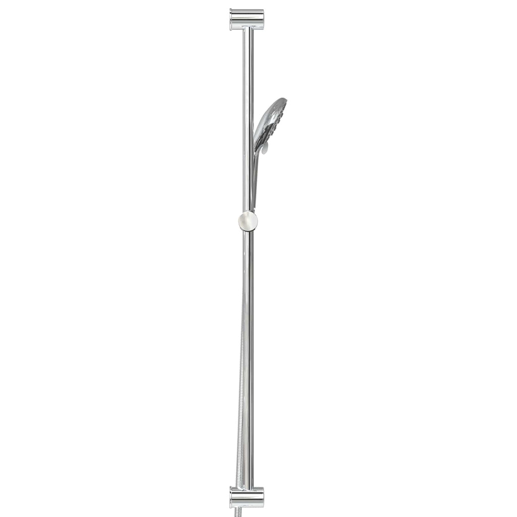 Conjunto de Sistema de Ducha Cromado 101 cm Acero inoxidable