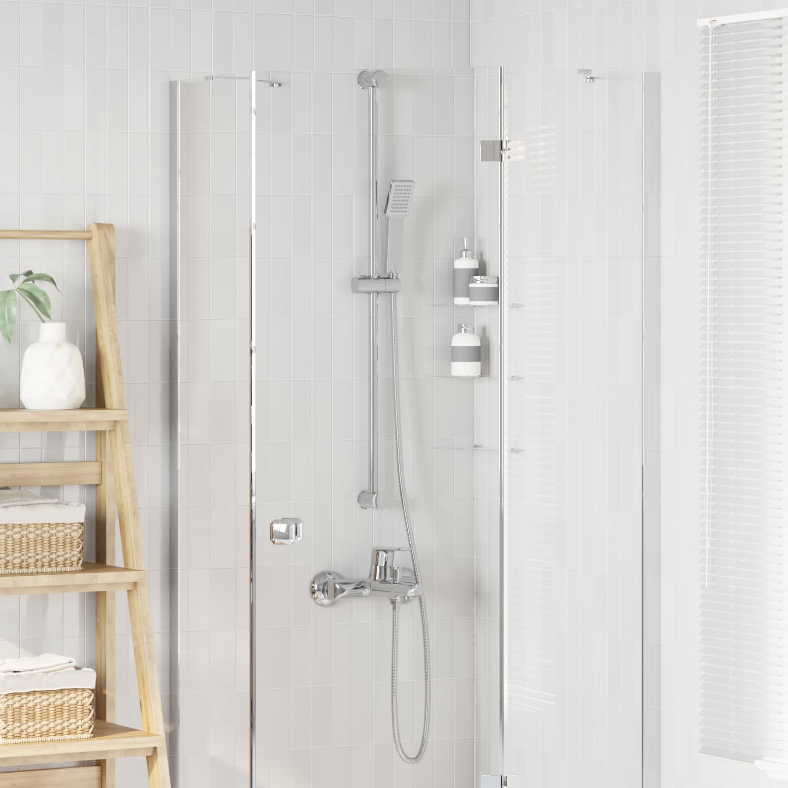 Steel Shower System Set